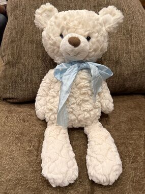 Mary Meyer Cream Plush Teddy Bear-Very Soft Stuffed Animal Lovey Toy